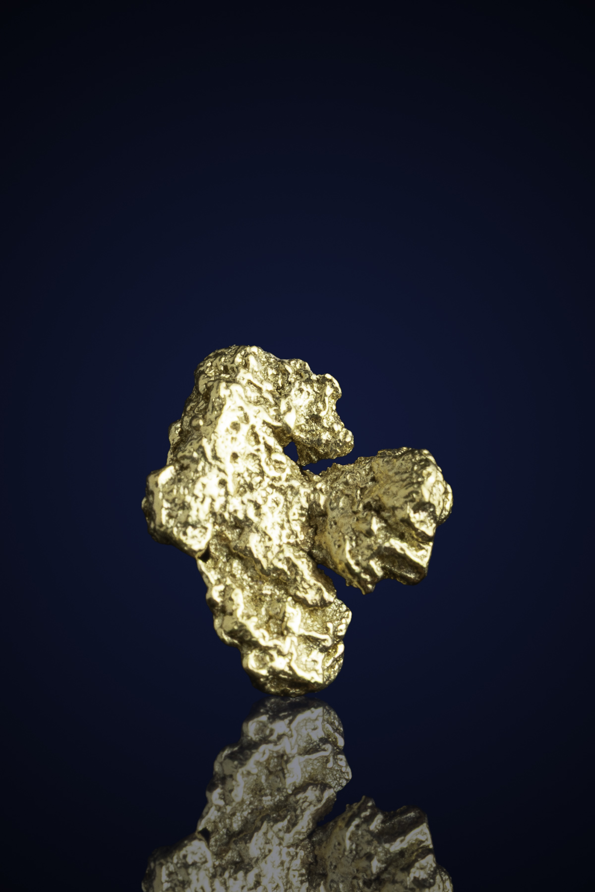 Chunky, Dimpled Natural Gold Nugget - Alaska 2025 Summer Mining Season - 1.81 grams (image for) Chunky, Dimpled Natural Gold Nugget - Alaska 2025 Summer Mining Season - 1.81 grams